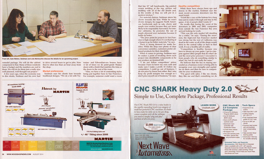 Woodshop News Article